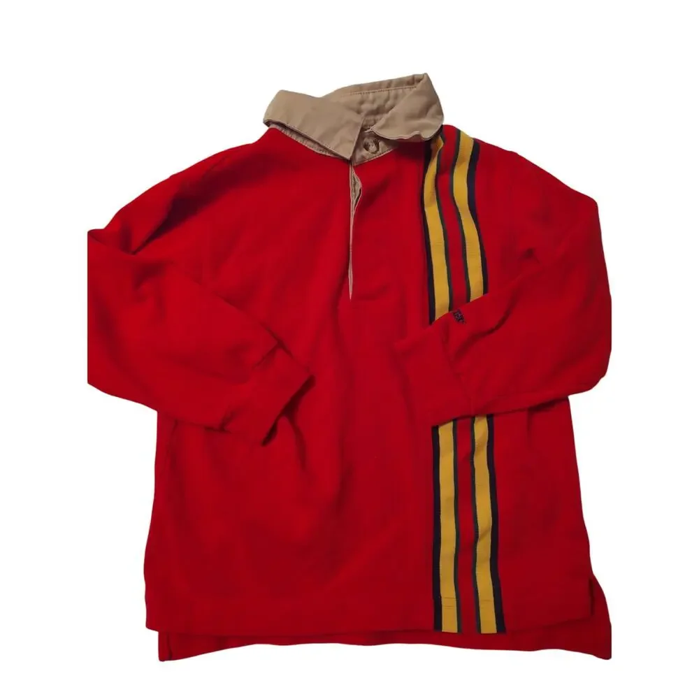 Vintage Oshkosh B'Gosh Rugby Polo Shirt Size 4T Classic Casual‎